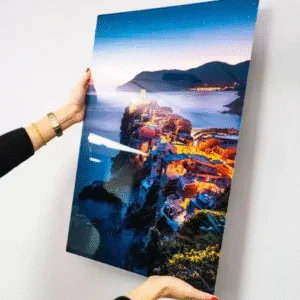 Plaque Aluminium Sublimation A3 épaisseur 1 mm Blanc Brillant