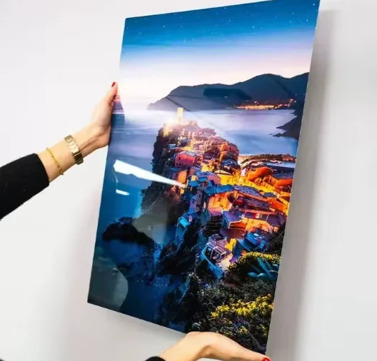 Plaque Aluminium Sublimation A3 épaisseur 1 mm Blanc Brillant