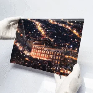 Plaque Aluminium Sublimation A4 épaisseur 1 mm Blanc Brillant