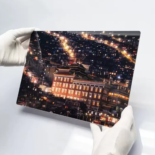 Plaque Aluminium Sublimation A3 épaisseur 1 mm Blanc Brillant – Image 5