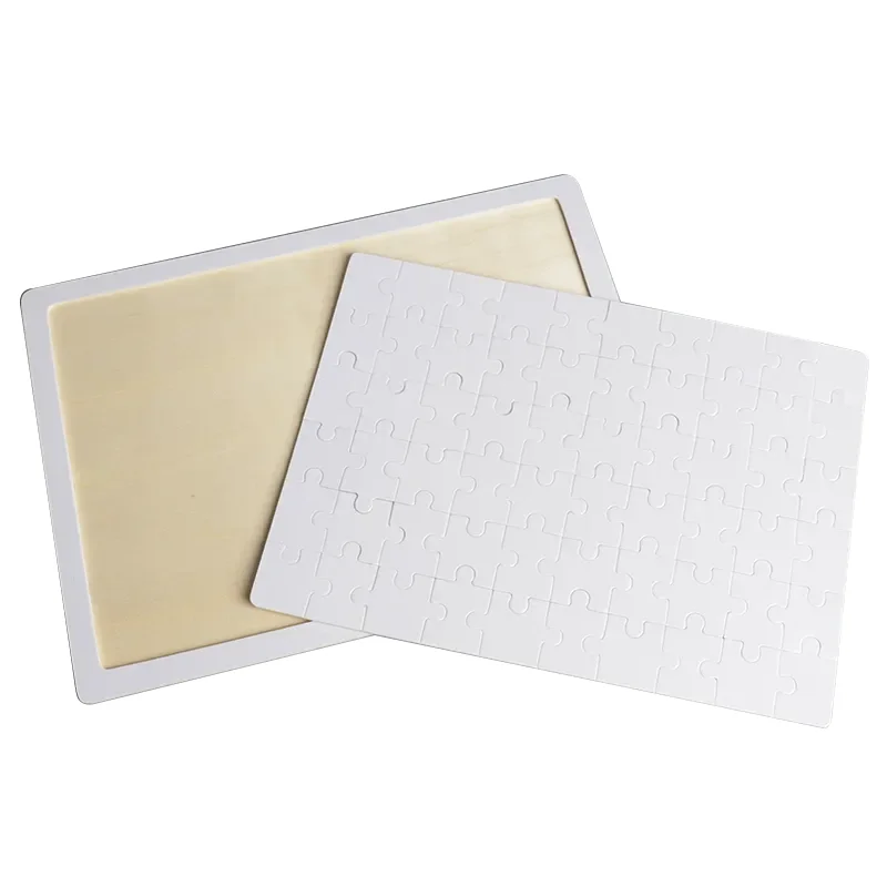 puzzle en bois MDF pour sublimation format A4