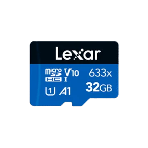 Carte microSD Lexar High-Performance 633x BLUE 32Go UHS-I 100MB/s