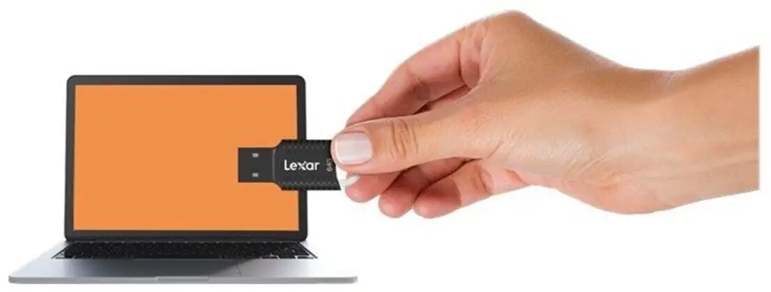 Clé USB Lexar JumpDrive V40 64Go USB 2.0 Noir – LJDV40-64GAB – Image 3