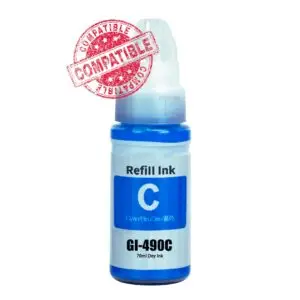 Encre Compatible Canon GI-490 Cyan