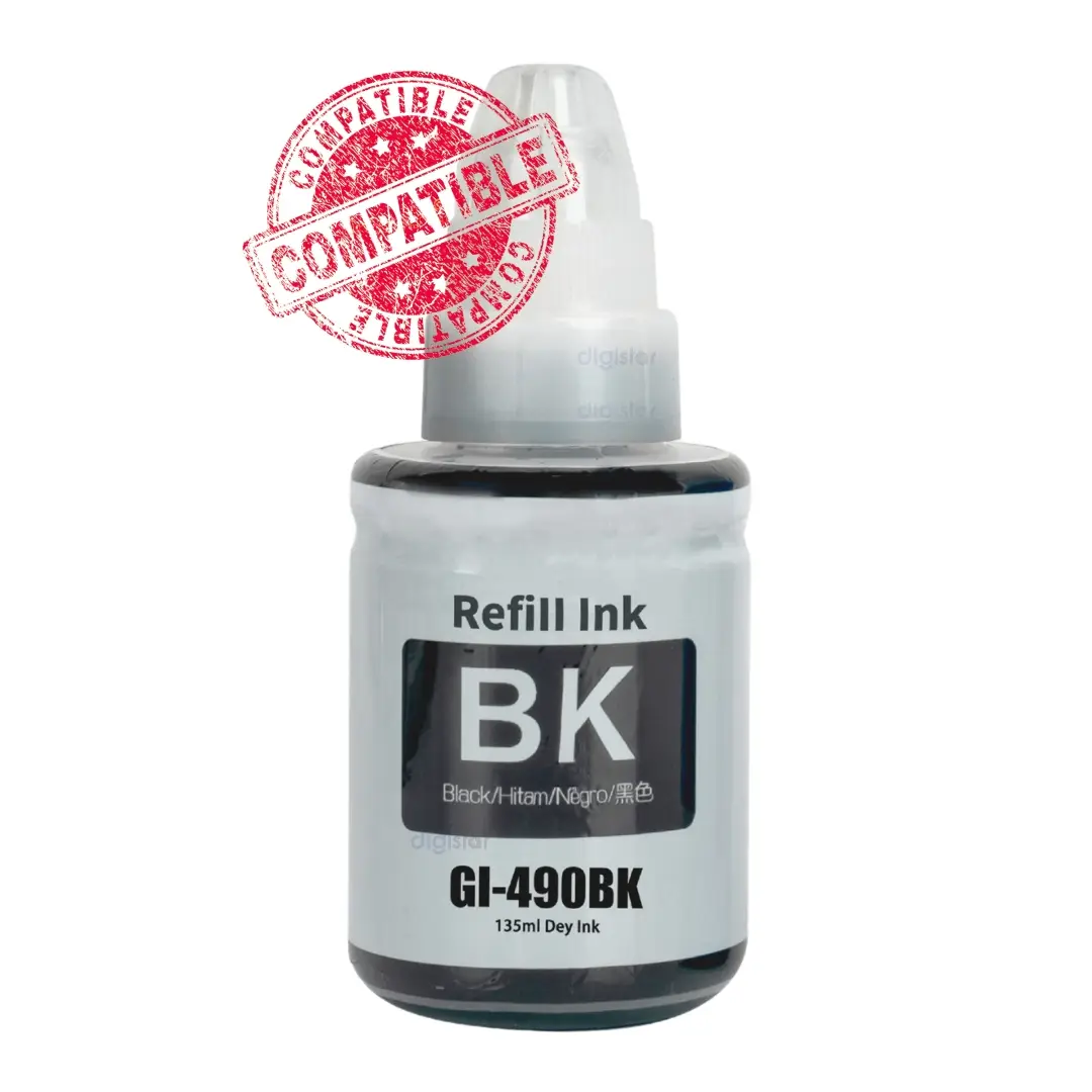 Encre Compatible Canon GI-490 Noir