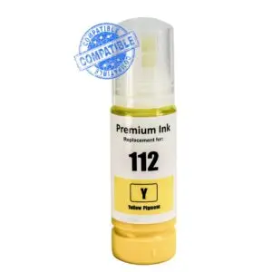 Encre Compatible Epson EcoTank 112 Yellow