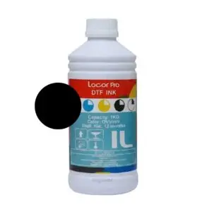 Encre DTF LOCOR PRO 1L Noir pour Imprimante DTF