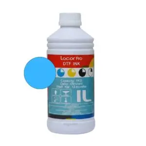 Encre DTF LOCOR PRO 1L Cyan pour Imprimante DTF