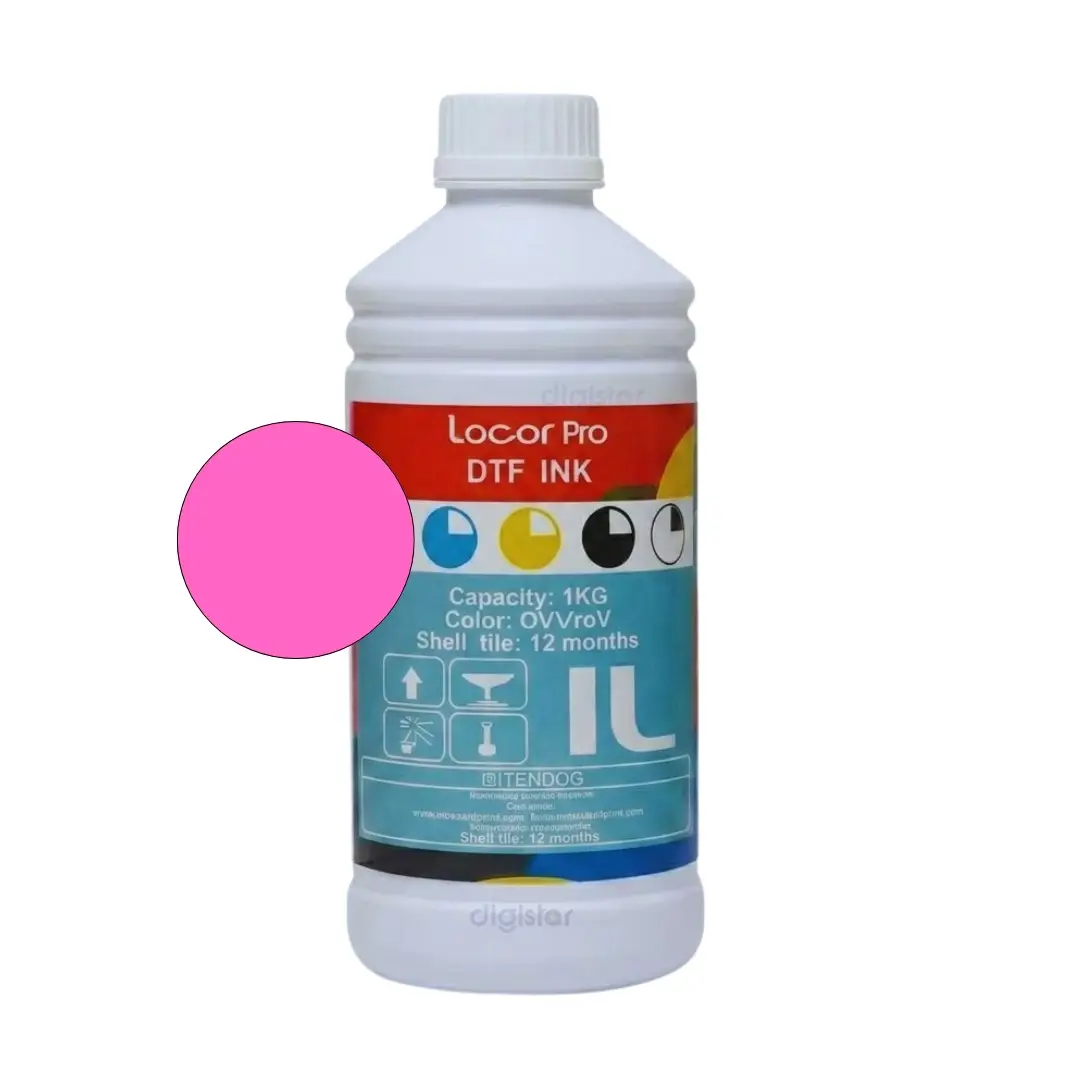 Encre DTF LOCOR PRO 1L Magenta pour Imprimante DTF