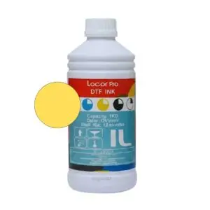 Encre DTF LOCOR PRO 1L Yellow pour Imprimante DTF