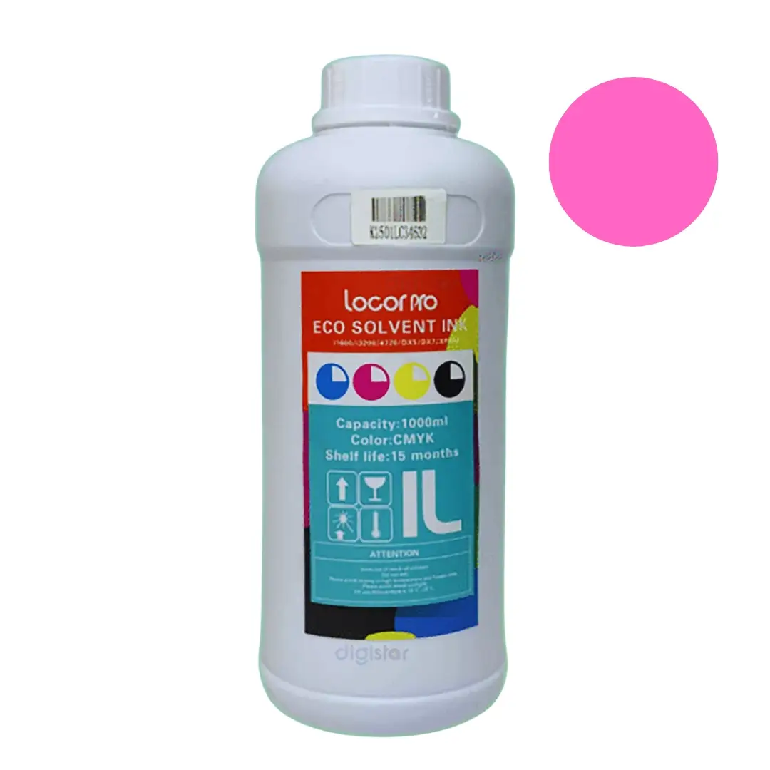 Encre Eco Solvant LOCOR PRO 1L Magenta pour Traceur Grand Format