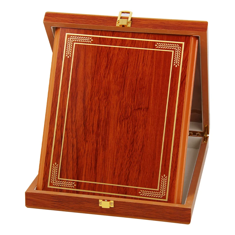 Trophée Pliable en Bois avec Plaque Aluminium Personnalisable – Image 2