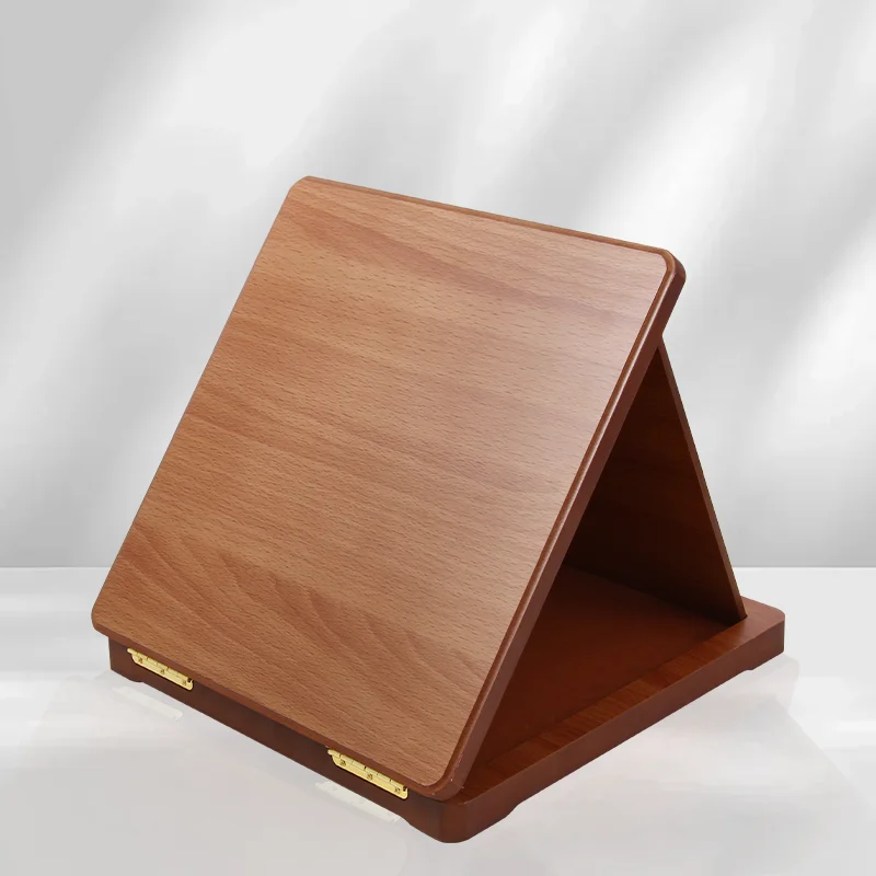 Trophée Pliable en Bois avec Plaque Circulaire Aluminium Personnalisable