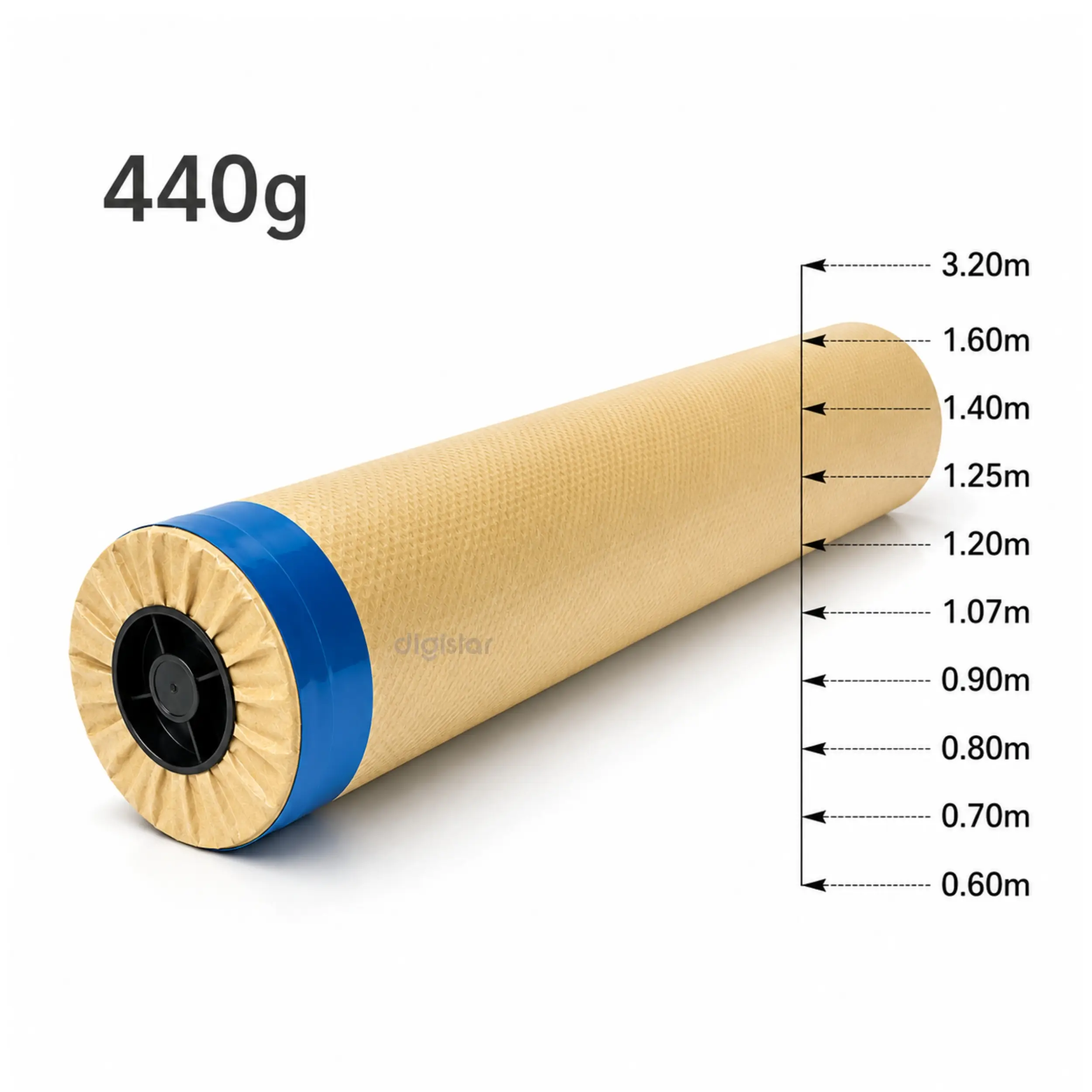 Bâche Imprimable 440 g/m² pour Traceur Éco-Solvant – Rouleau Grand Format