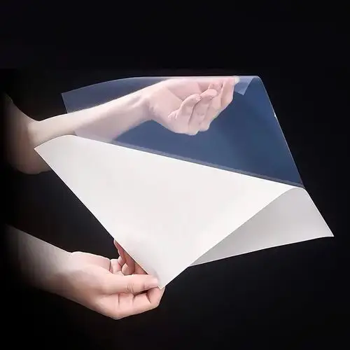 Papier Sticker Transparent Autocollant MR.R A4 Brillant pour Imprimante Jet d'Encre