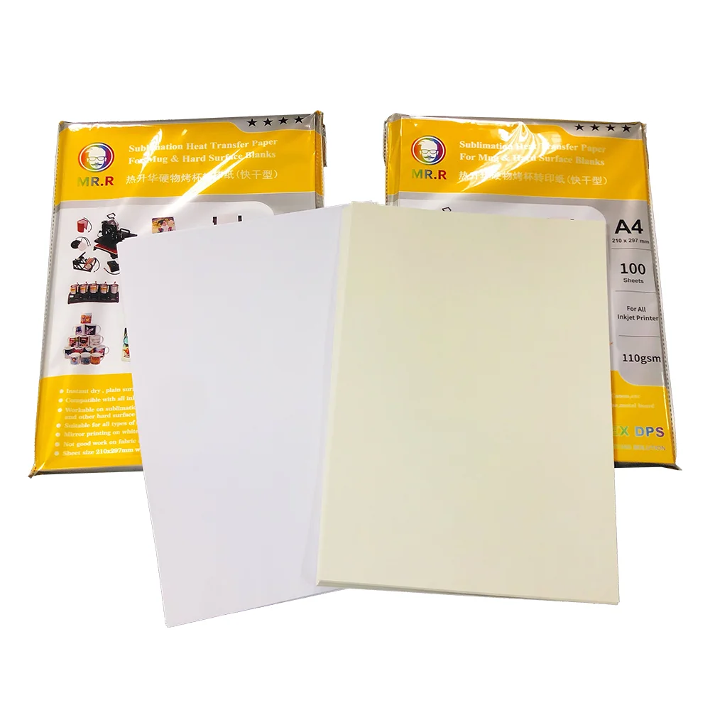 Papier de Transfert Sublimation MR.R A4 110 g/m²