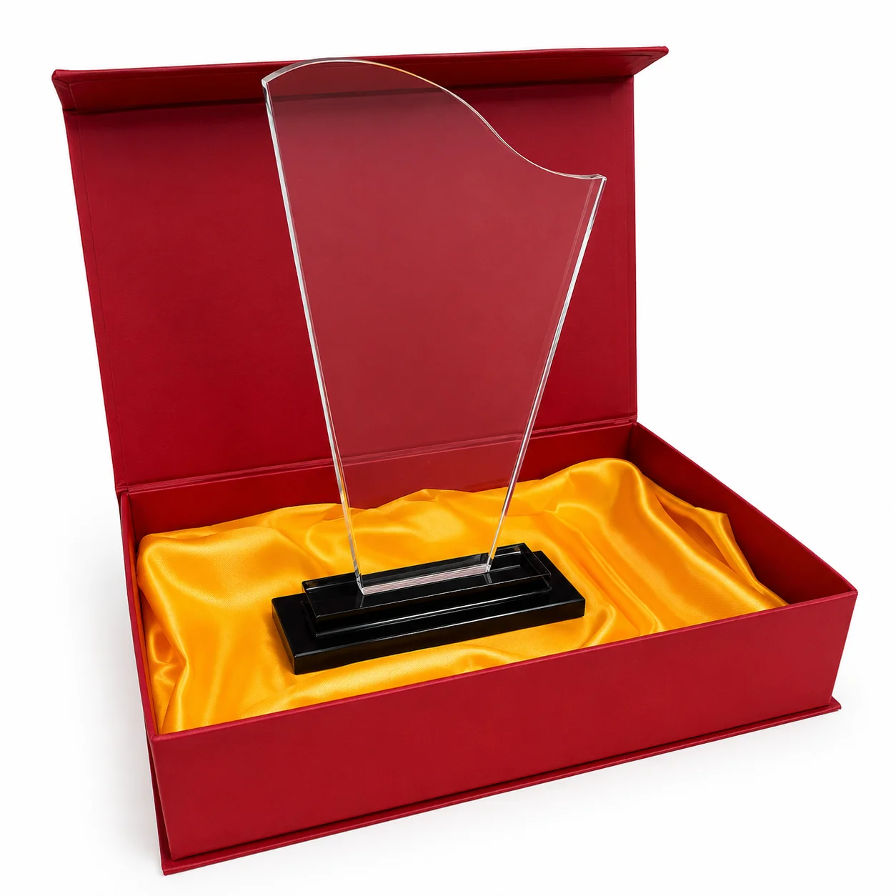 trophée en cristal personnalisable par gravure laser