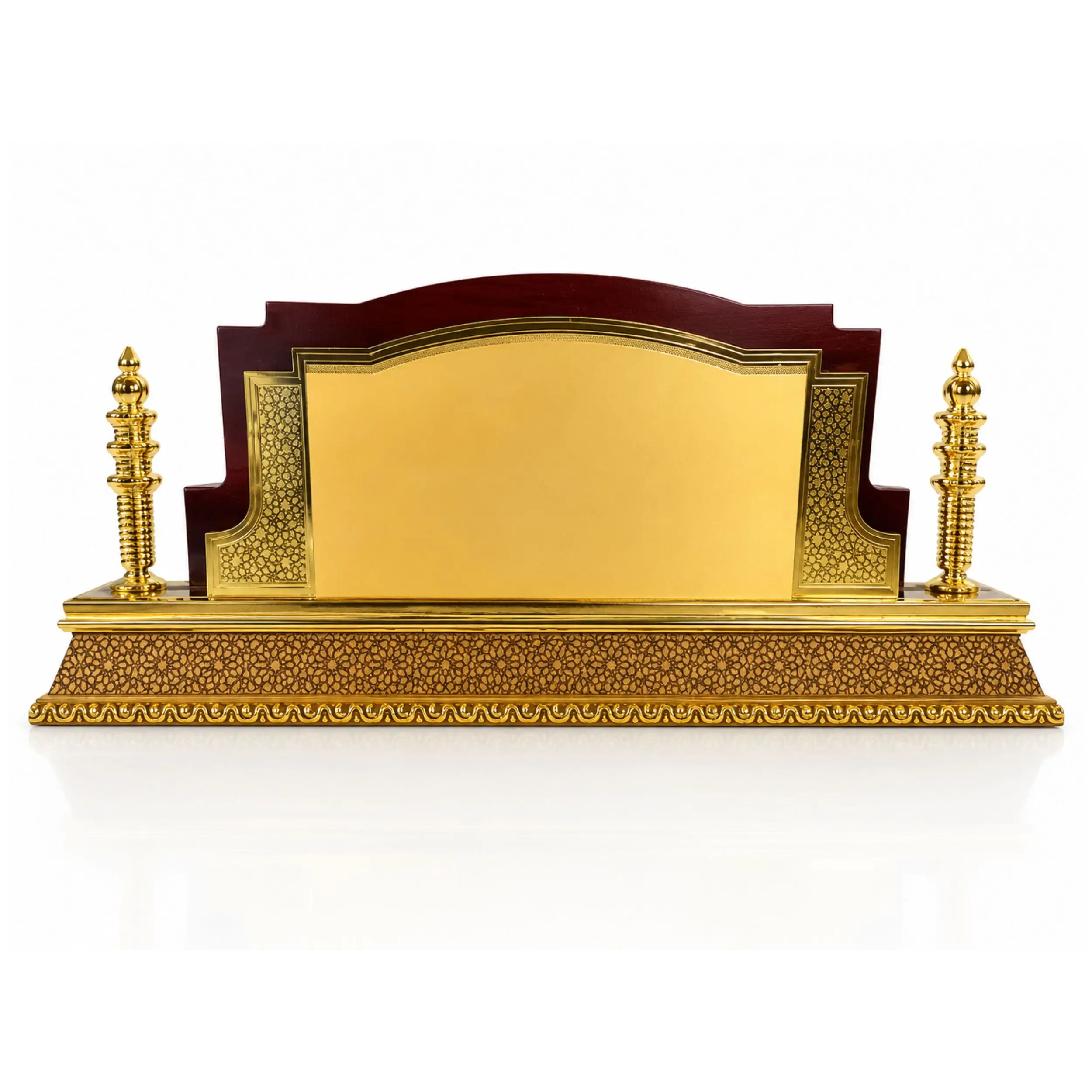 Plaque Trophée Honorifique Dorée Personnalisable – Récompense & Distinction